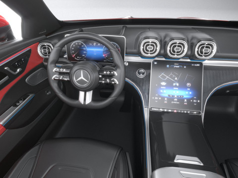 Mercedes-Benz CLE53 AMG Cabriolet 2025 Modelo 3D