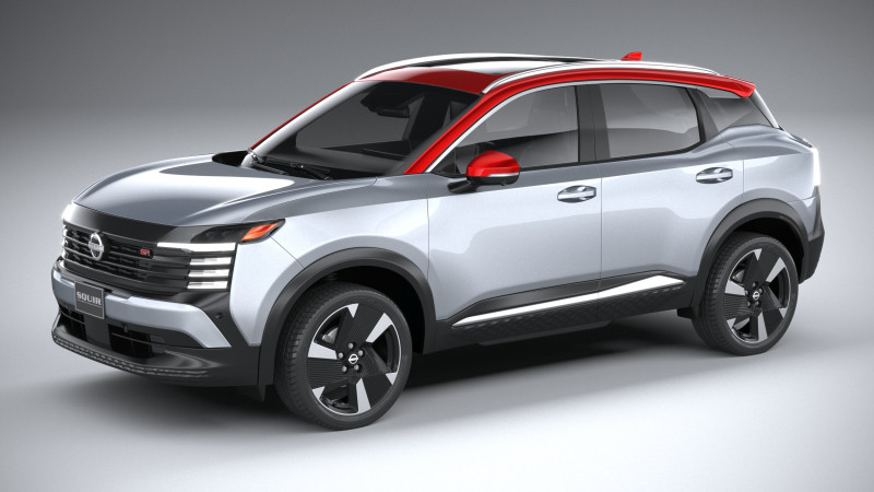 Nissan Kicks 2025 3D 模型 .c4d .max .obj .3ds .fbx .stl .blend 
