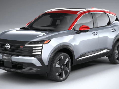 Nissan Kicks 2025 3D Model