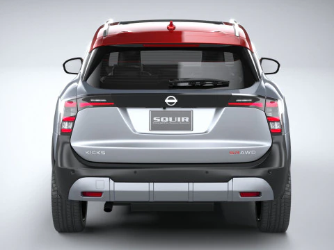 Nissan Kicks 2025 3D Model