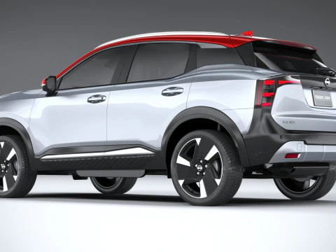 Nissan Kicks 2025 3D Model