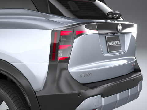 Nissan Kicks 2025 3D 模型