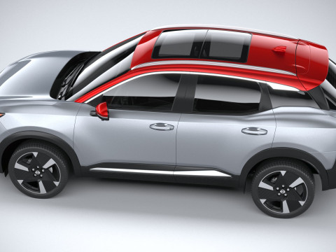 Nissan Kicks 2025 3D 模型