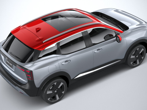 Nissan Kicks 2025 3D 模型