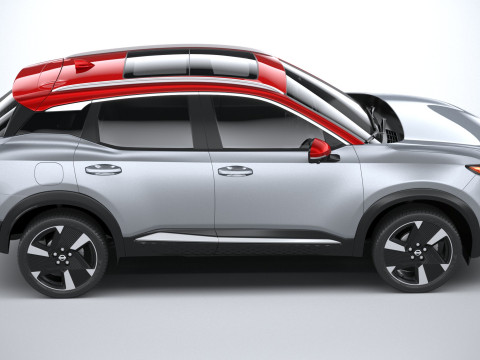 Nissan Kicks 2025 3D 模型
