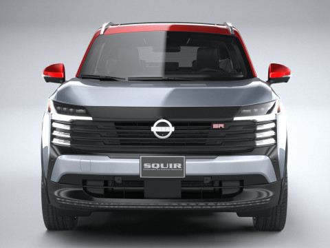 Nissan Kicks 2025 3D 模型