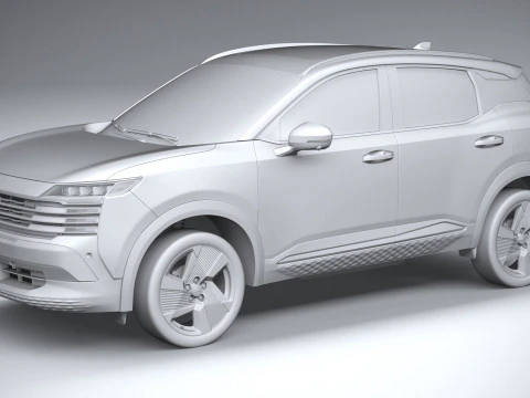Nissan Kicks 2025 3D Model
