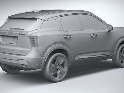 Nissan Kicks 2025 3D 模型