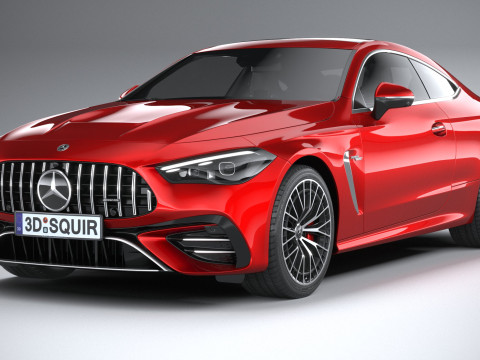 Mercedes-Benz CLE53 AMG Coupe 2025 Modelo 3D