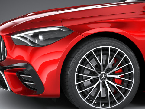 Mercedes-Benz CLE53 AMG Coupe 2025 Modelo 3D