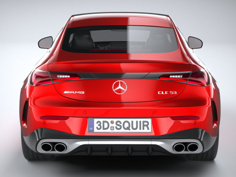Mercedes-Benz CLE53 AMG Coupe 2025 Modelo 3D