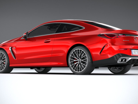 Mercedes-Benz CLE53 AMG Coupe 2025 Modelo 3D