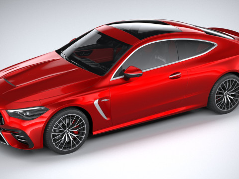 Mercedes-Benz CLE53 AMG Coupe 2025 Modelo 3D