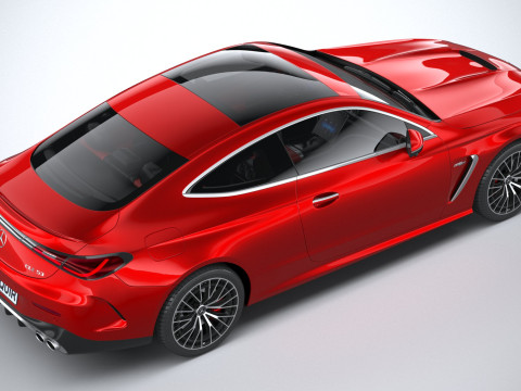 Mercedes-Benz CLE53 AMG Coupe 2025 Modelo 3D