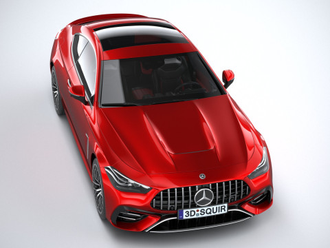 Mercedes-Benz CLE53 AMG Coupe 2025 Modelo 3D