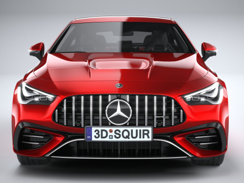 Mercedes-Benz CLE53 AMG Coupe 2025 Modelo 3D