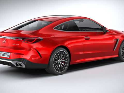 Mercedes-Benz CLE53 AMG Coupe 2025 Modelo 3D