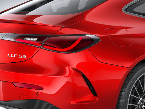 Mercedes-Benz CLE53 AMG Coupe 2025 Modelo 3D