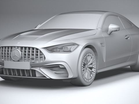 Mercedes-Benz CLE53 AMG Coupe 2025 Modelo 3D