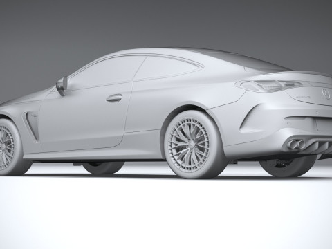 Mercedes-Benz CLE53 AMG Coupe 2025 Modelo 3D