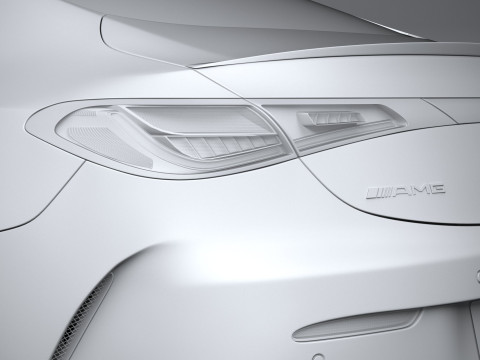 Mercedes-Benz CLE53 AMG Coupe 2025 Modelo 3D