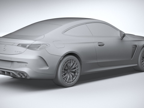 Mercedes-Benz CLE53 AMG Coupe 2025 Modelo 3D