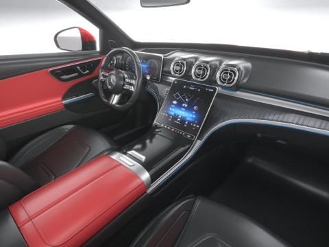 Mercedes-Benz CLE53 AMG Coupe 2025 Modelo 3D