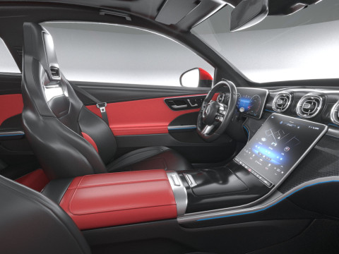 Mercedes-Benz CLE53 AMG Coupe 2025 Modelo 3D