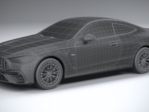 Mercedes-Benz CLE53 AMG Coupe 2025 Modelo 3D
