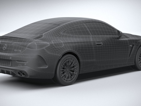 Mercedes-Benz CLE53 AMG Coupe 2025 Modelo 3D