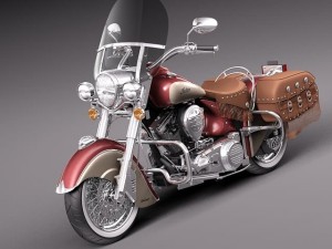 Indian Chief Vintage 2012 3D Model