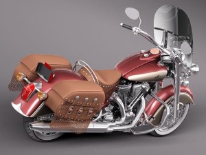 Indian Chief Vintage 2012 3D Modell
