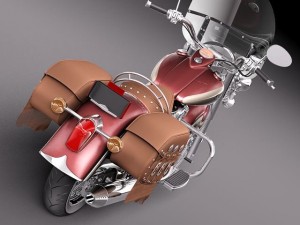 Indian Chief Vintage 2012 3D Modell