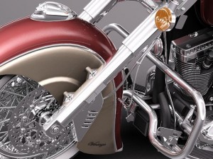 Indian Chief Vintage 2012 3D Modell