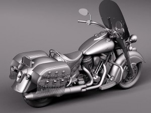 Indian Chief Vintage 2012 3D Modell
