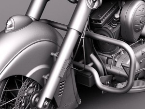 Indian Chief Vintage 2012 3D Modell