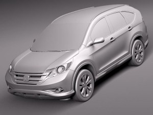 Honda CR-V 2012 3D Model