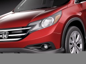 Honda CR-V 2012 3D Model