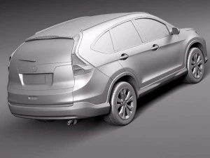 Honda CR-V 2012 3D Model