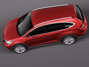 Honda CR-V 2012 3D Model