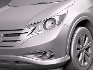 Honda CR-V 2012 3D Model