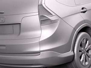 Honda CR-V 2012 3D Model