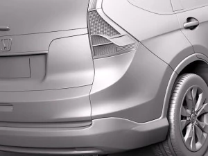 Honda CR-V 2012 3D Model