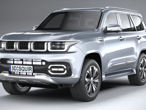 BAIC Beijing BJ60 2024 3D Model