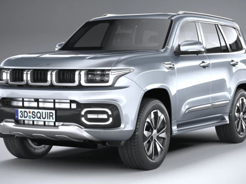 BAIC Beijing BJ60 2024 3D Model