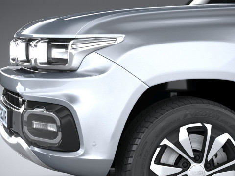 BAIC Beijing BJ60 2024 3D Model