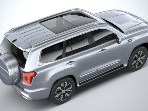 BAIC Beijing BJ60 2024 3D Model