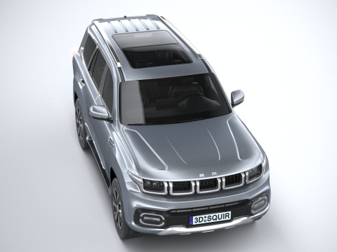 BAIC Beijing BJ60 2024 3D Model