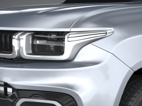 BAIC Beijing BJ60 2024 3D Model