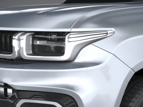 BAIC Beijing BJ60 2024 3D Model